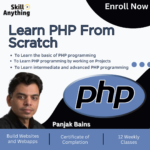 PHP Programming-Online-Instructor-Led-Training-SkillAnything