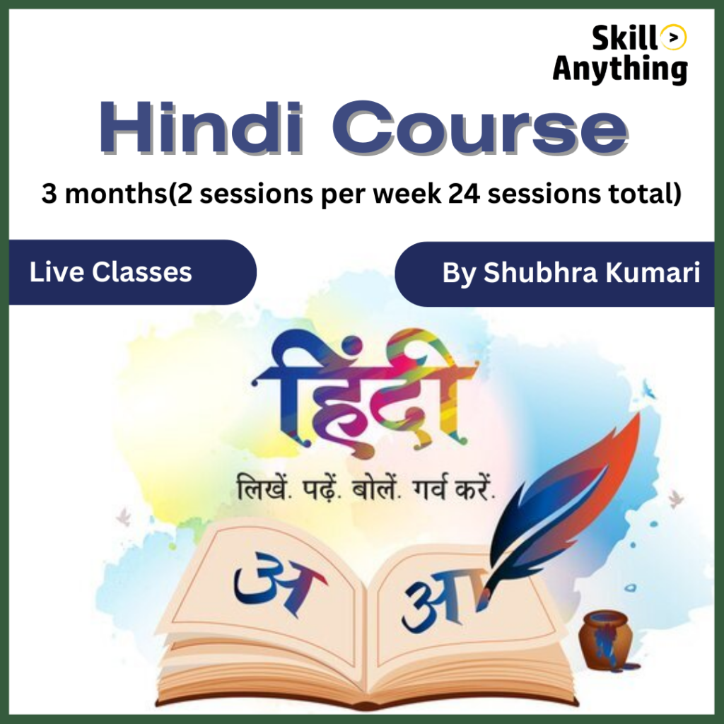 Hindi Language Course SkillAnything Learn To Grow Learning hindi-language-course-skillanything-learn-to-grow-learning