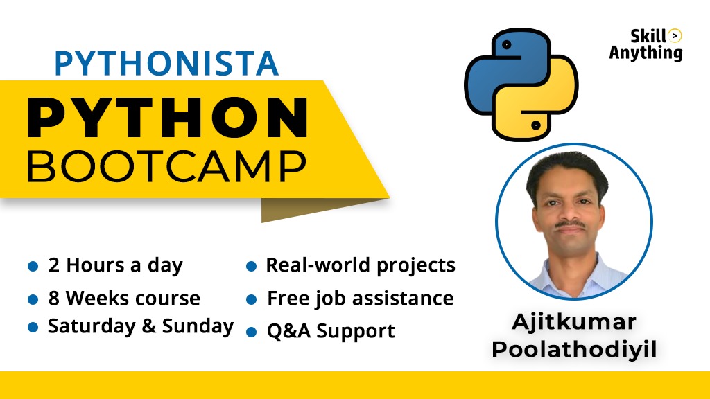 Pythonista-Python-boot-camp-skillanything